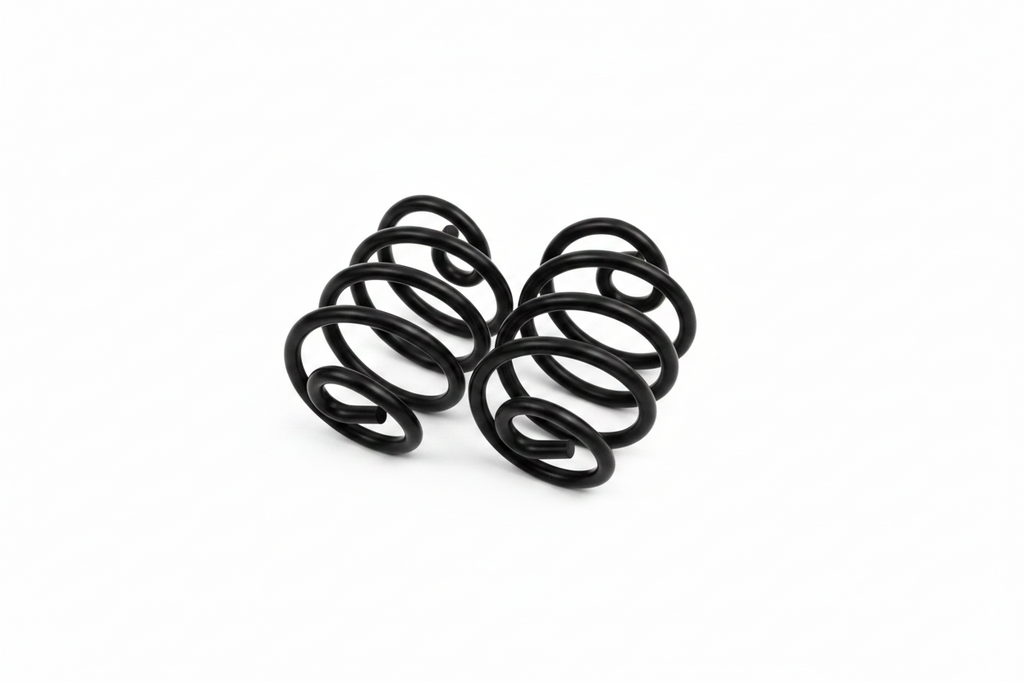 Straight Barrel Seat Springs for Solo Seats - Black - Range of Sizes