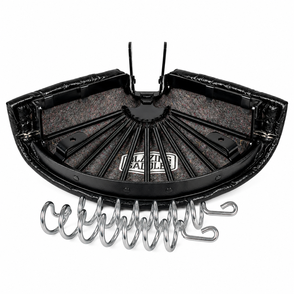 Classic "Lycett" Saddle  - Small complete with Springs