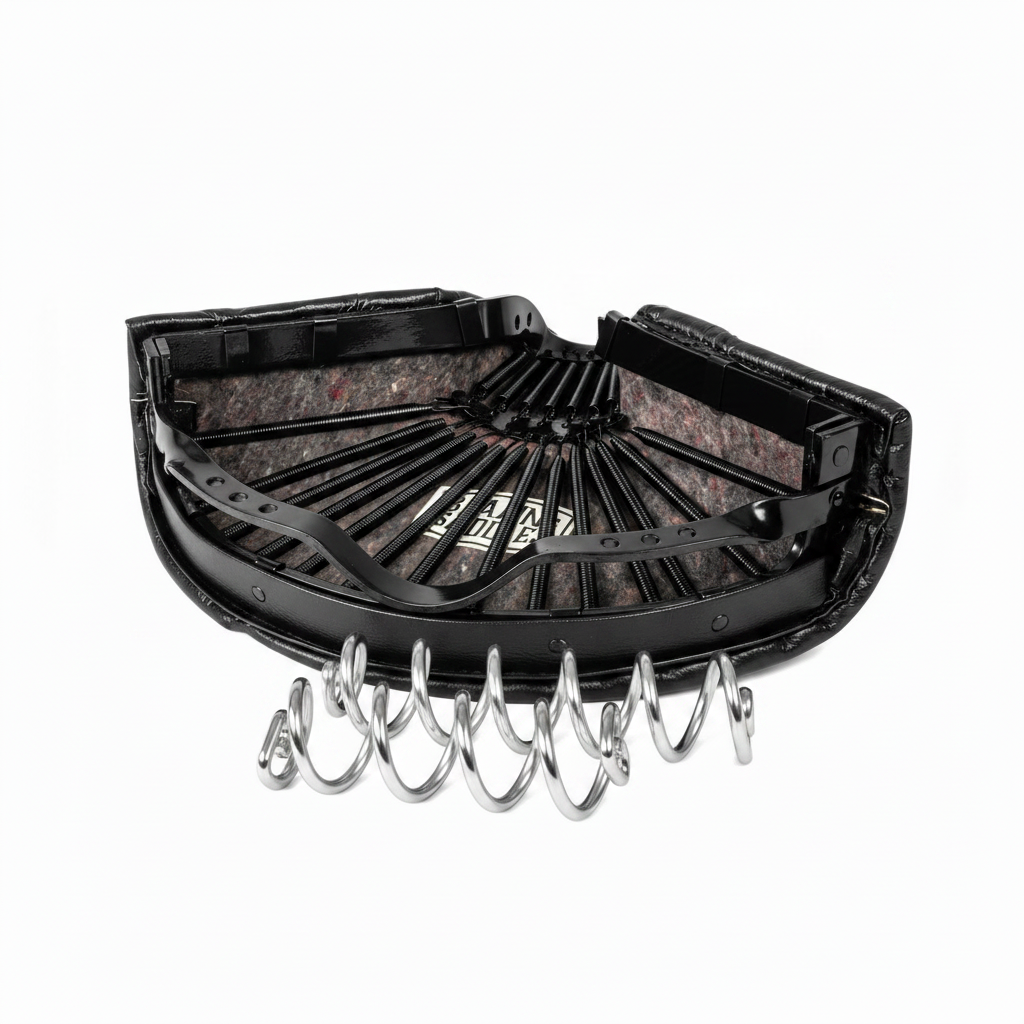 Classic "Lycett" Saddle  - Large complete with Springs