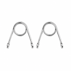 TORSION SEAT SPRINGS - CHROME 3"