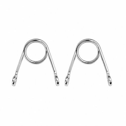 "Hairpin" Torsion Seat Springs - Chrome 3"